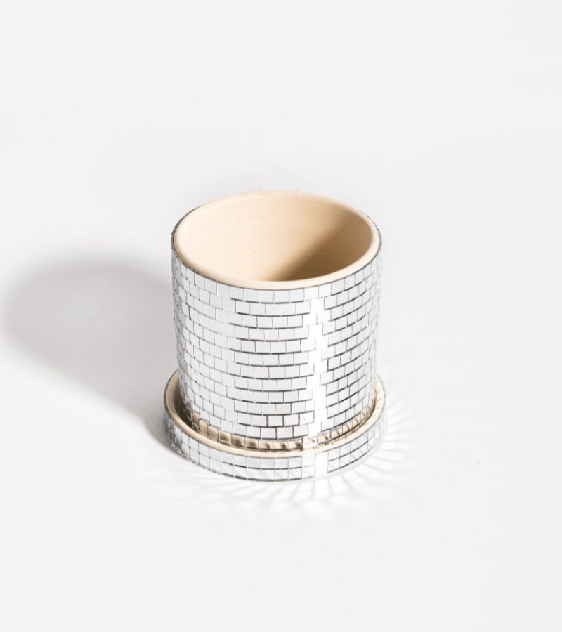 Kukkaruukku - disco hopea - Lempi Lifestyle