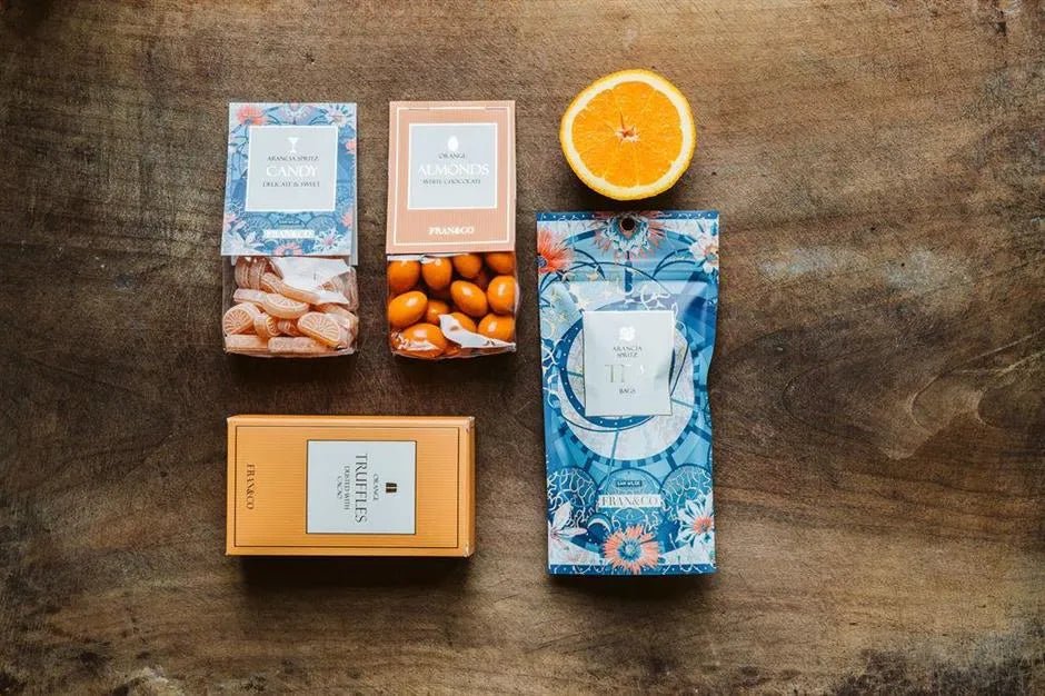 Kuorrutetut mantelit I appelsiini 150g - Lempi Lifestyle