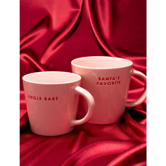 Kuppi SANTA'S FAVORITE vaaleanpunainen - Lempi Lifestyle