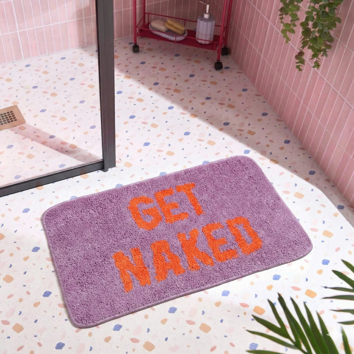 Kylpyhuoneen matto - Get naked - Lempi Lifestyle