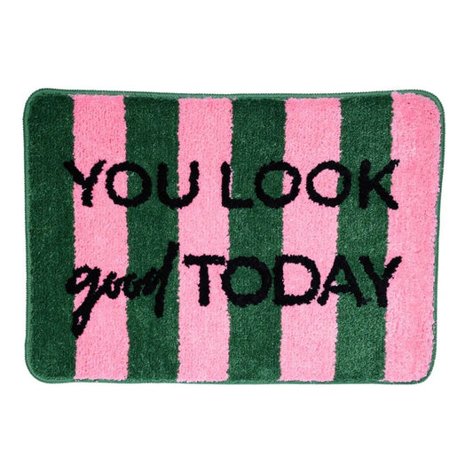 Kylpyhuoneen matto - You Look Good Today - Lempi Lifestyle
