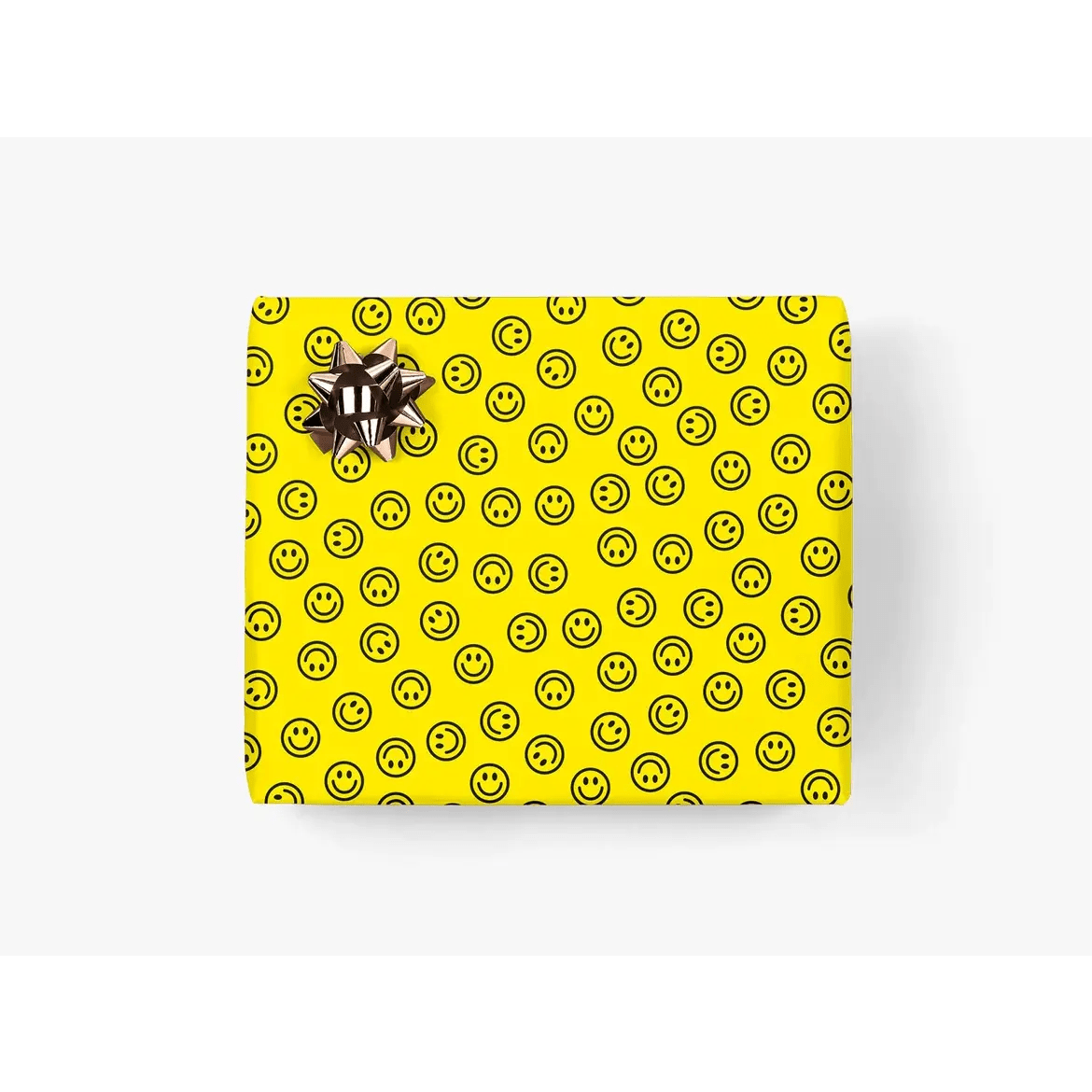 Lahjapaperi Keltainen Smiley - Lempi Lifestyle
