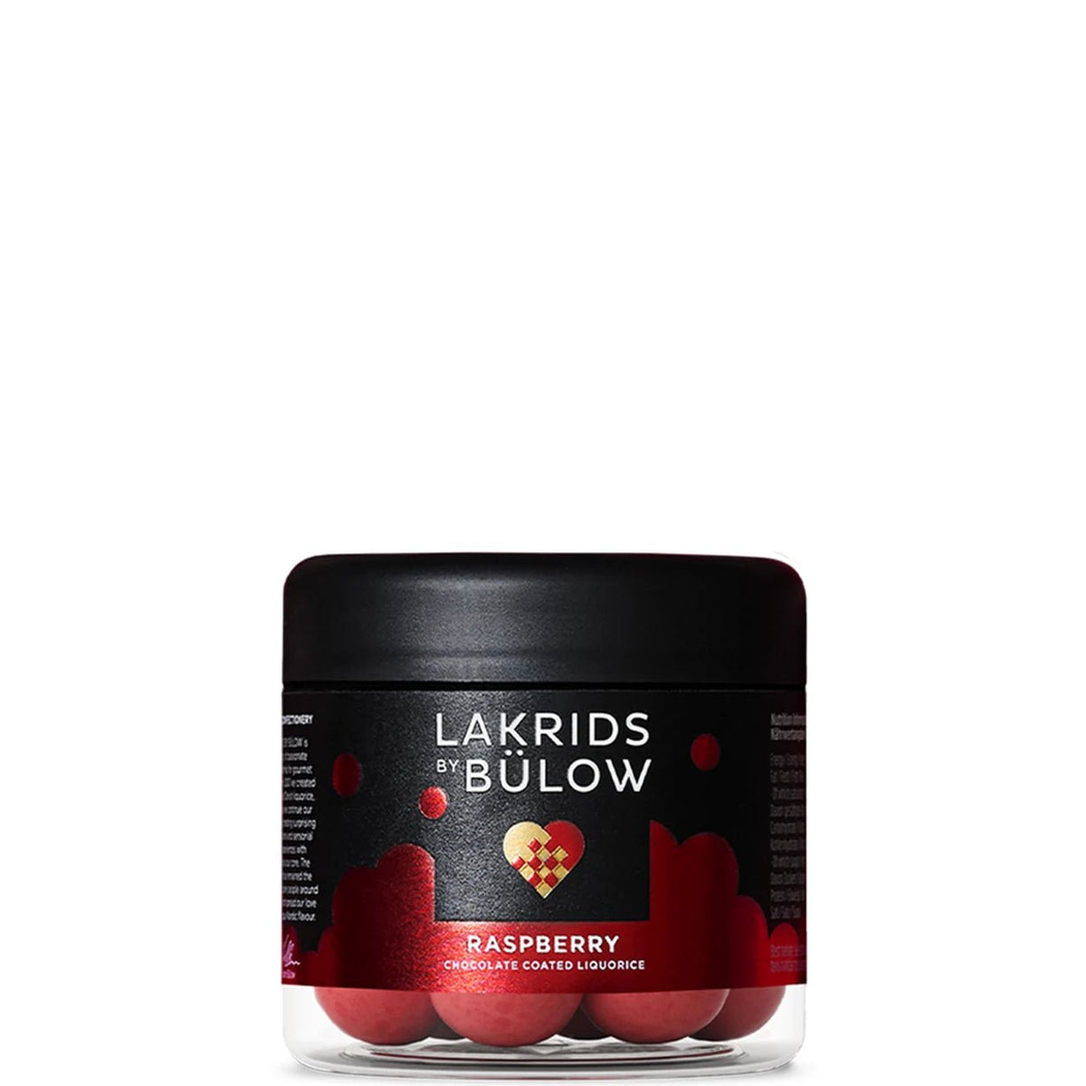 Lakrids by Bülow Crispy Raspberry - suklaakuorrutettu lakritsi 115 g - Lempi Lifestyle