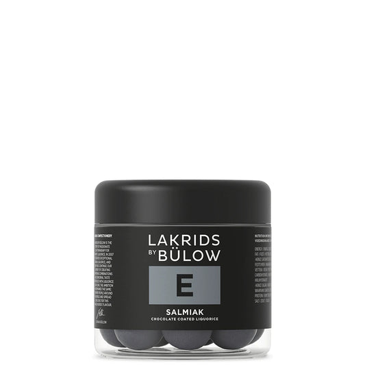 Lakrids by Bülow E - Salmiak - suklaakuorrutettu lakritsi 115 g - Lempi Lifestyle