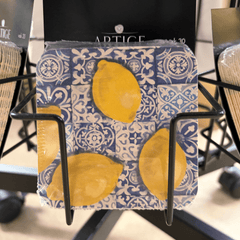 Lasinalunen pahvia - Lemons sitruuna - Lempi Lifestyle