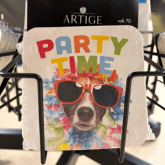 Lasinalunen pahvia - party time - Lempi Lifestyle