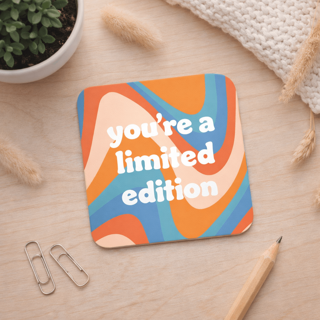 Lasinalunen pahvia - You're a limited edition - Lempi Lifestyle