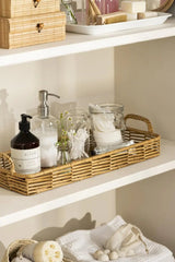 Lasipullo pumpulla - saippuapullo täytettävä - Lempi Lifestyle