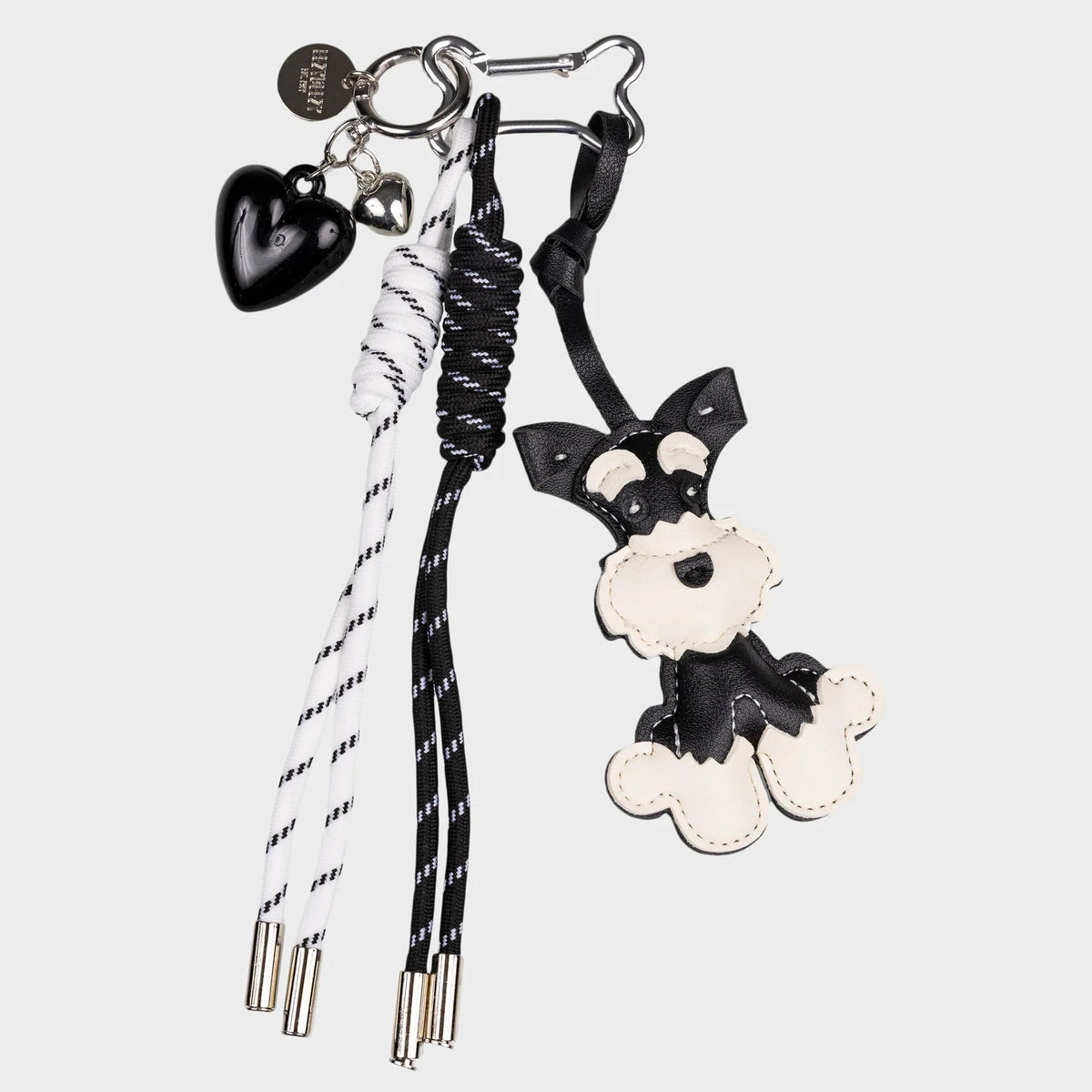 Laukkukoriste I Koira mustavalkoinen - Lempi Lifestyle