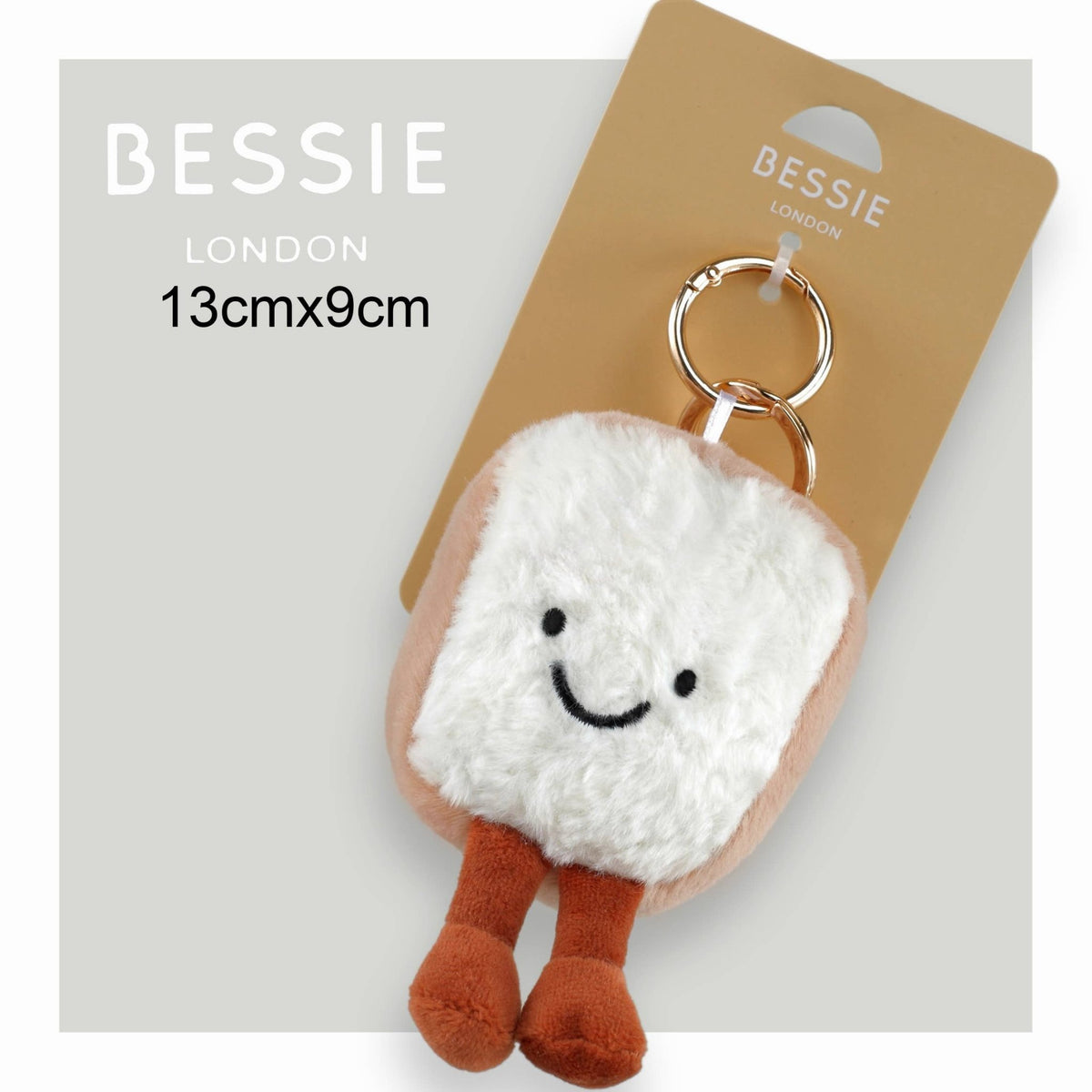 Laukkukoru toast paahtoleipä - avaimenperä - Lempi Lifestyle