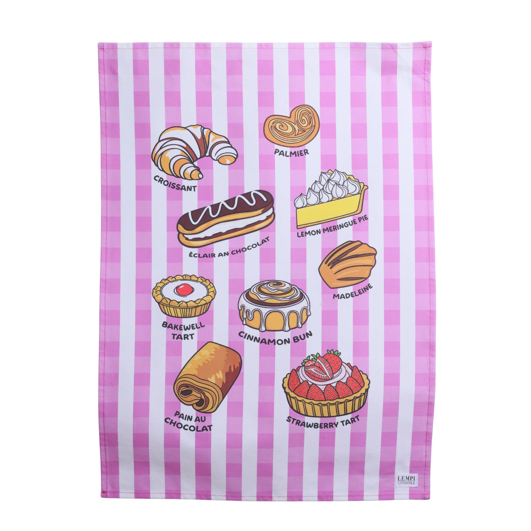 Leivonnaiset keittiöpyyhe - herkullinen käsipyyhe - Lempi Lifestyle