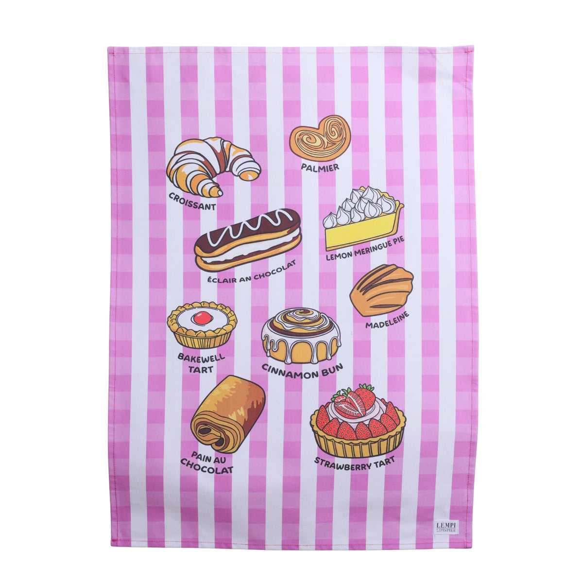 Leivonnaiset keittiöpyyhe - herkullinen käsipyyhe - Lempi Lifestyle