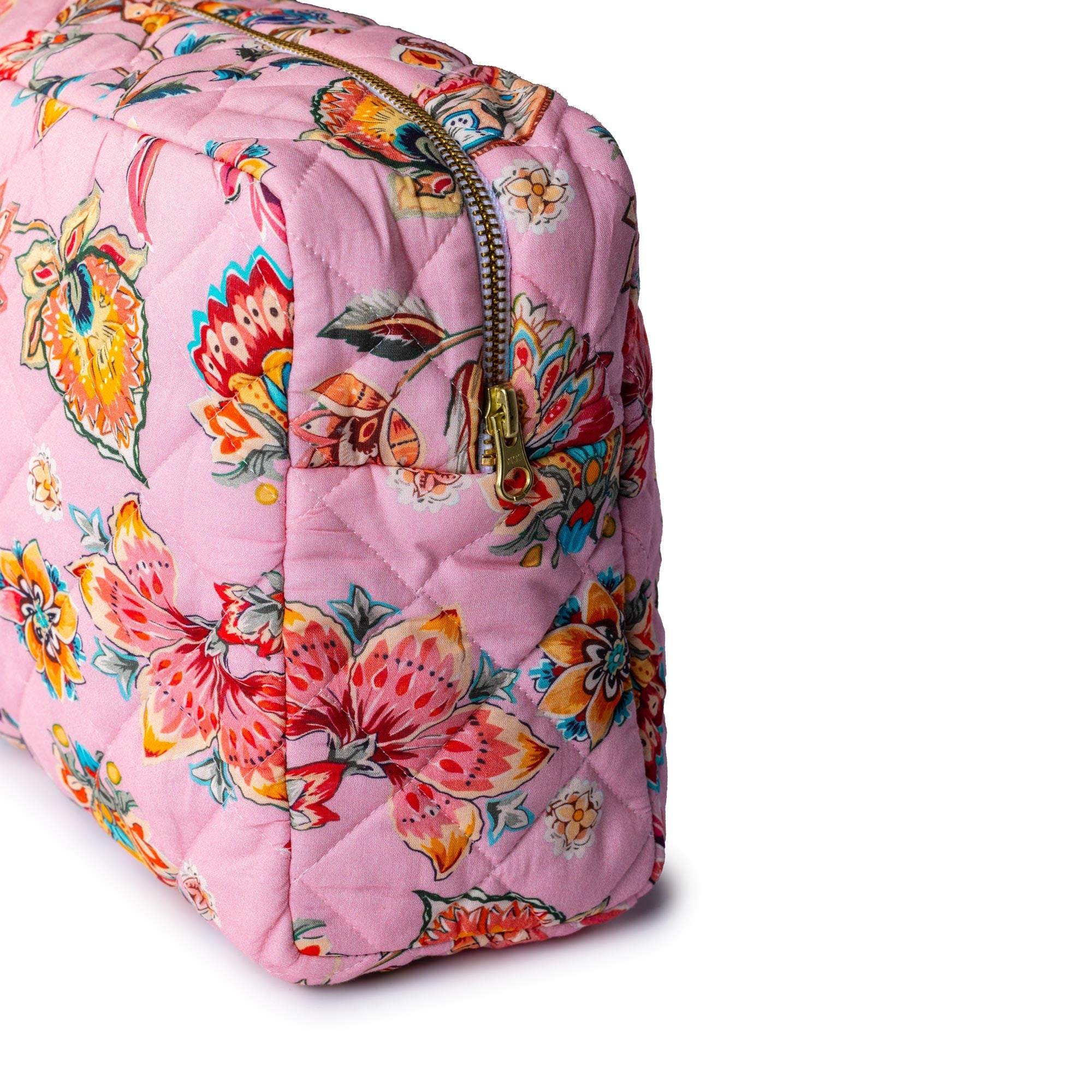 Lempi Baby Pink Flower Meikkipussi - Tikki - Lempi Lifestyle