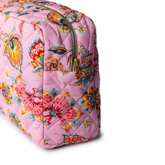Lempi Baby Pink Flower Meikkipussi - Tikki - Lempi Lifestyle