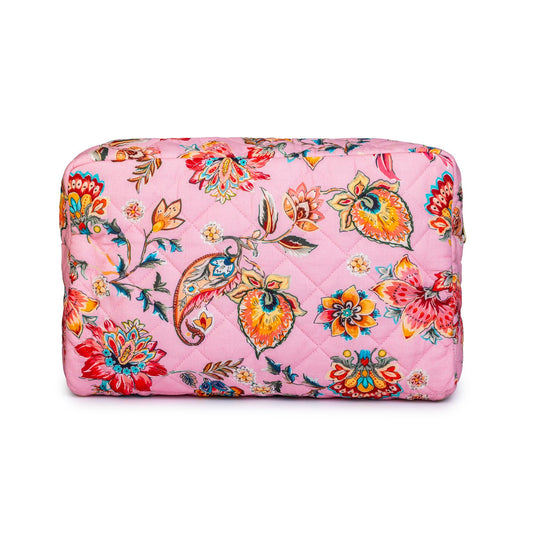 Lempi Baby Pink Flower Meikkipussi - Tikki - Lempi Lifestyle