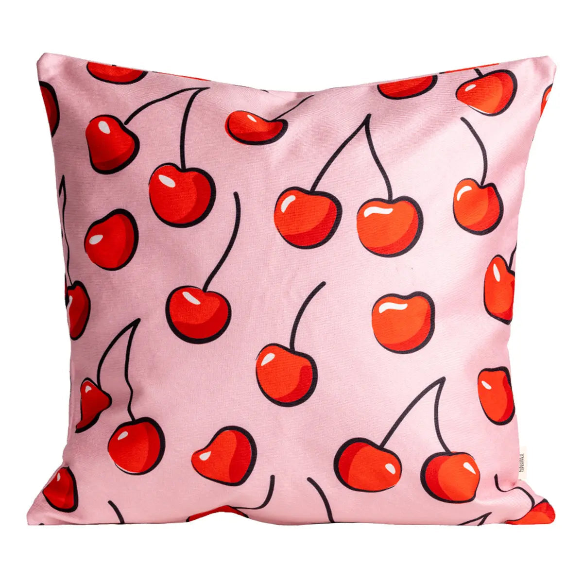 Lempi Big Cherry Tyyny - Tyynyliina | 50x50 Cm - cherry,