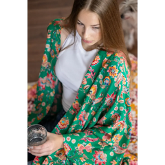 Lempi Green India Kimono - kiva, KIVAA JA KAUNISTA,