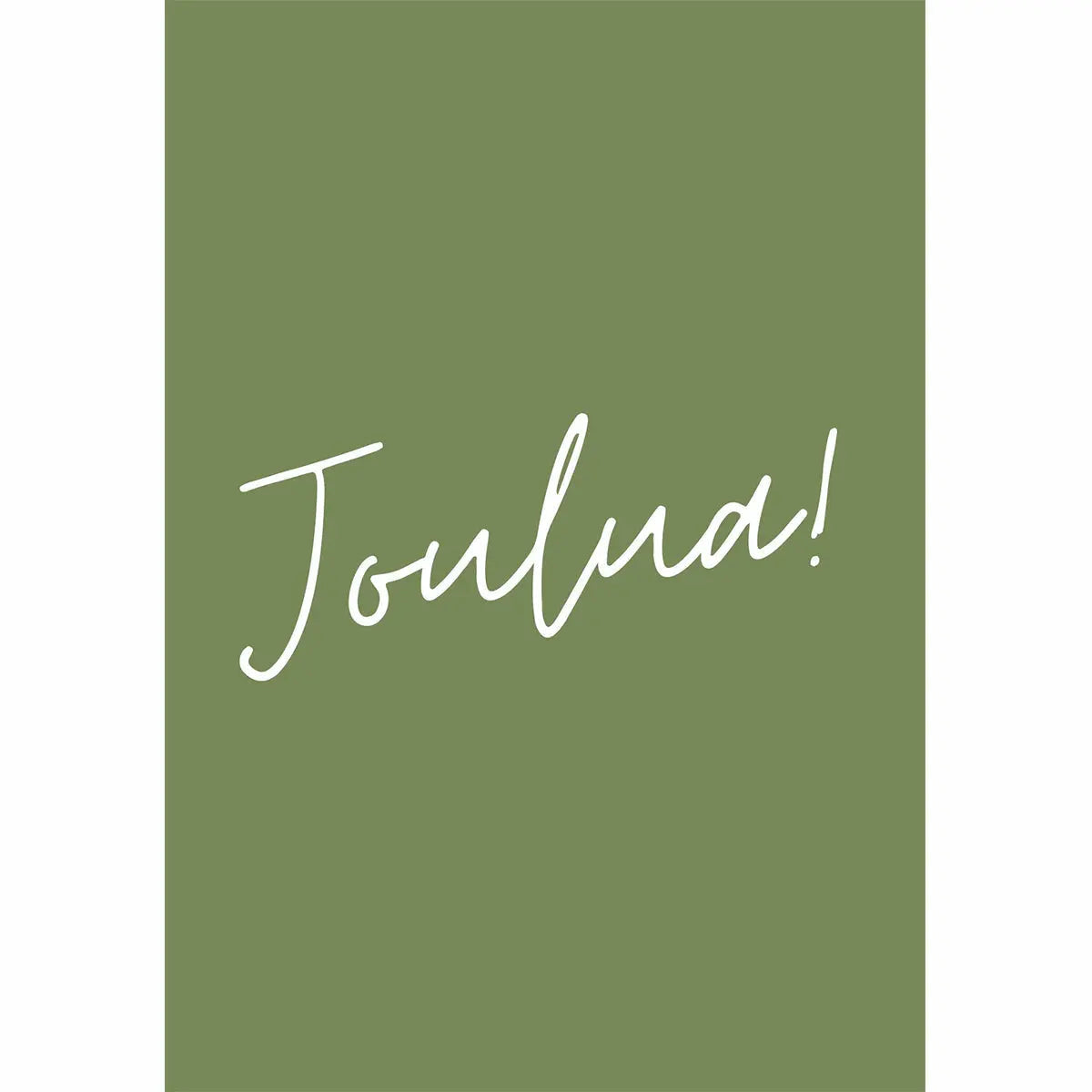 Joulua! Postikortti - joulu, joulukortit, KIVAA