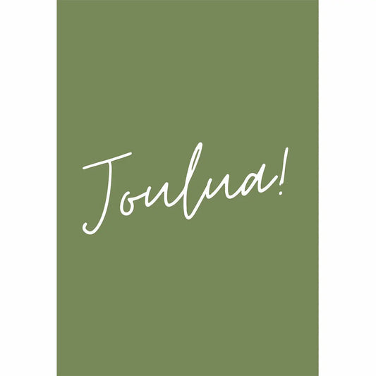 Joulua! Postikortti - joulu, joulukortit, KIVAA