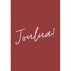 Jouluaa! Postikortti - joulu, joulukortit, KIVAA