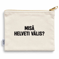 Lempi Misä Helveti Välis? Kosmetiikkapussi – Puuvillaa - Lempi Lifestyle