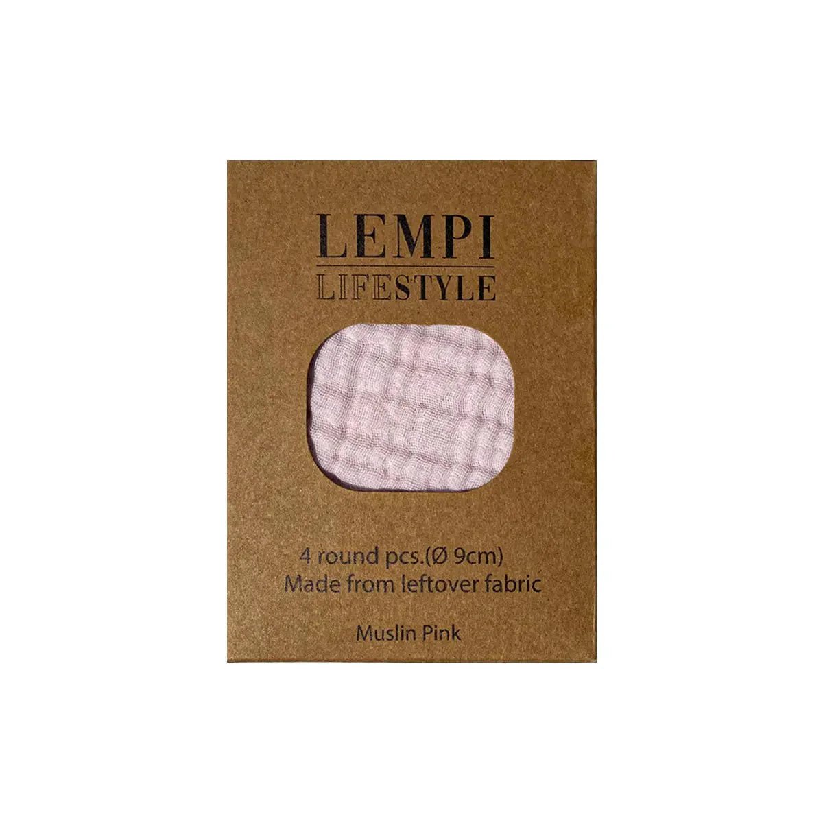 Lempi Muslin Make - up Pads - 4 Kaplı - Lempi Lifestyle