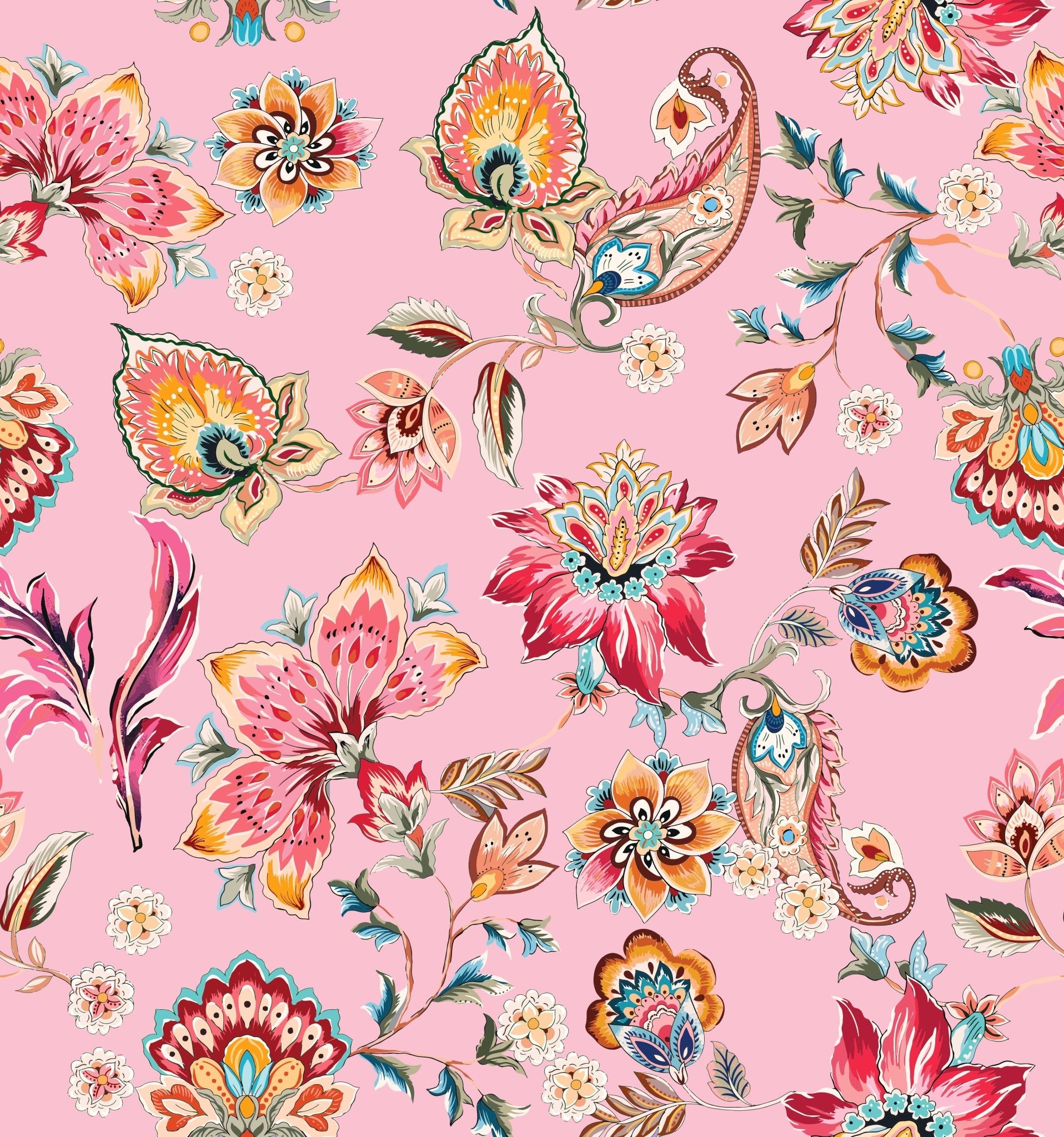Lempi Pink Flowers Tikkitäkki - Lempi Lifestyle