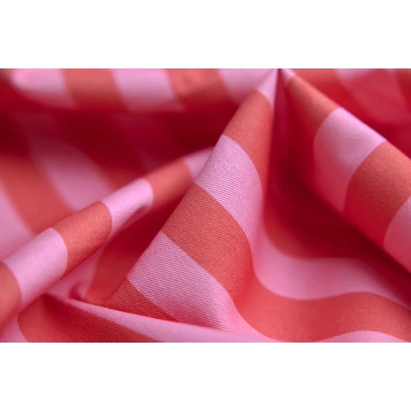 Lempi Red - pink Stripe Keittiöpyyhe - Pyyheliina