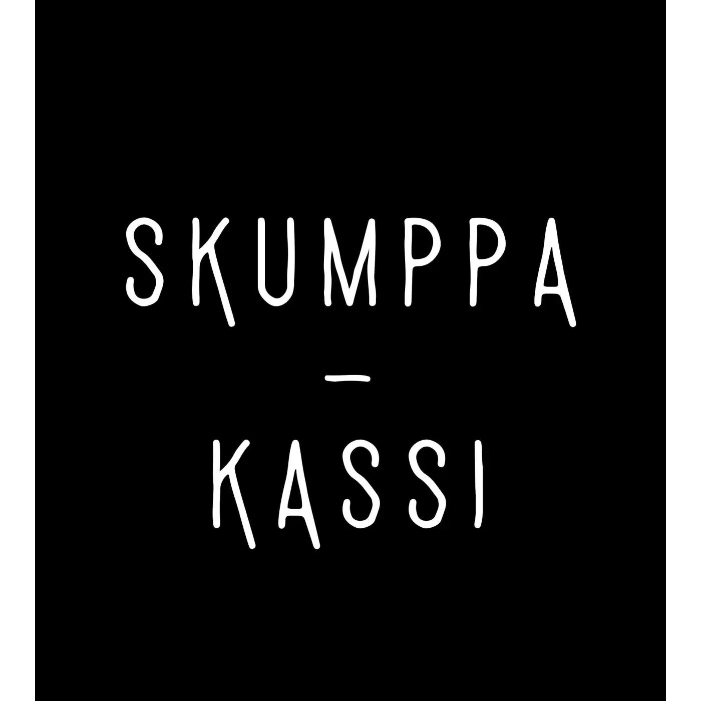 Lempi Skumppa Kassi Canvaskassi - Kangaskassi - kiva, KIVAA