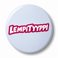 Hauskat pinssit ja rintanapit teksteillä - 25 mm ja 38 mm