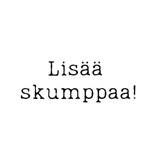 Lisää Skumppaa! - Tiskirätti - Astiat