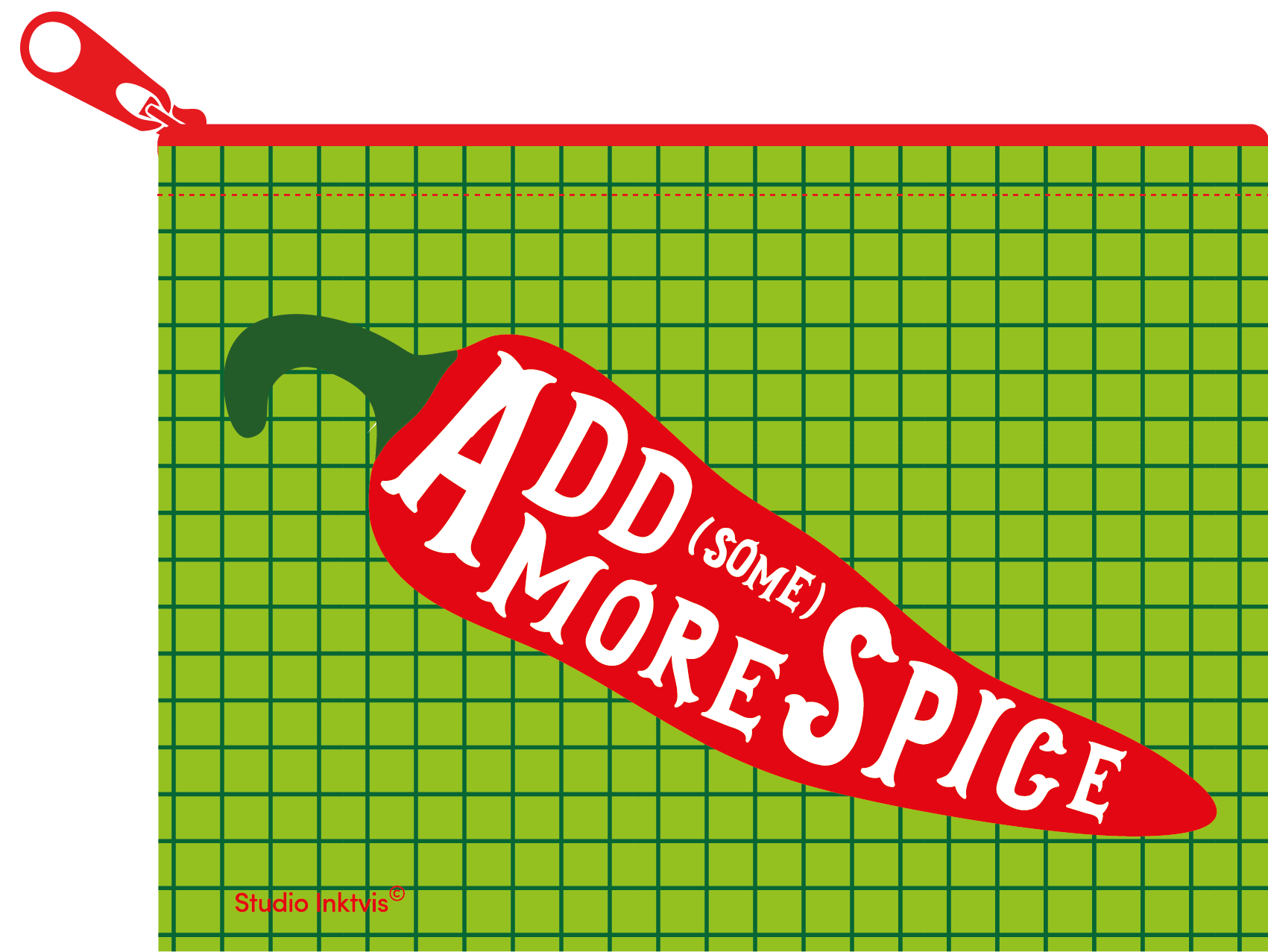 Lompakko - kolikkopussukka Add some spice - Lempi Lifestyle