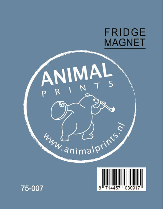 Magneetti - Labradoodle koira makuulla - Lempi Lifestyle