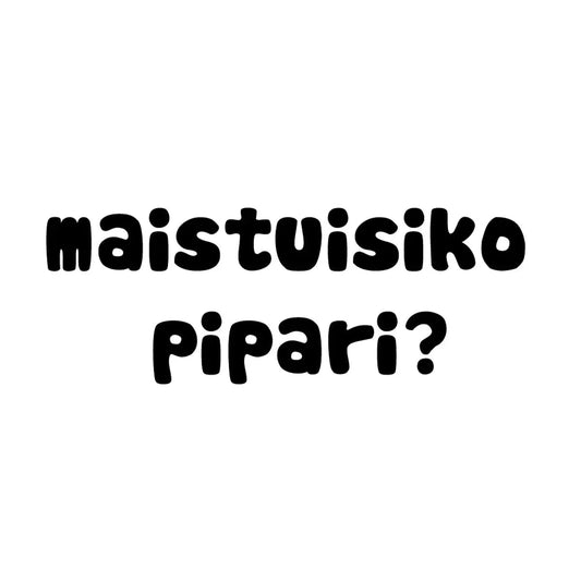 Maistuisiko Pipari? - Kortti - huumorikortit,