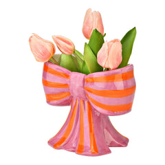 Maljakko rusetti - oranssi laventeli 18 cm - Lempi Lifestyle