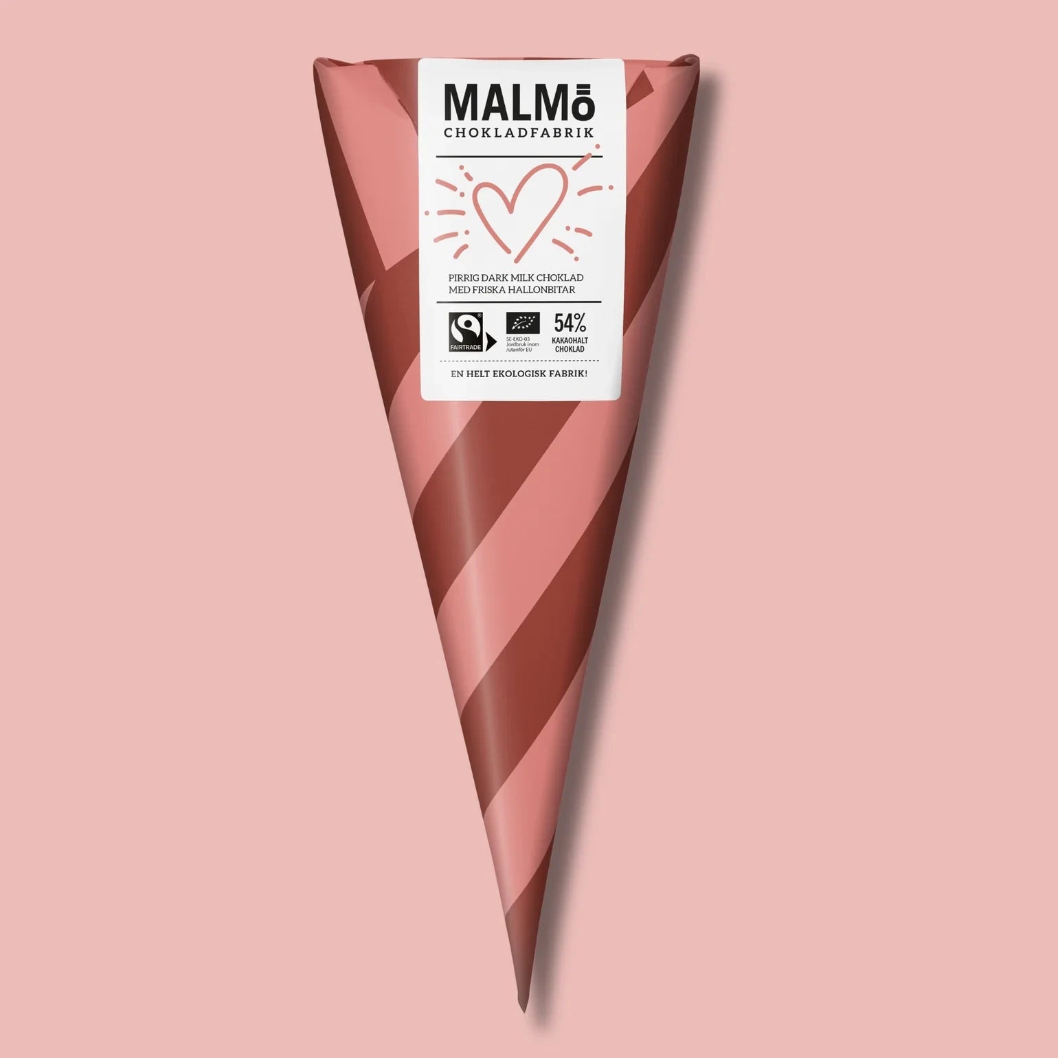 Malmöstrut Rakkaus & Vadelma suklaakartio - Lempi Lifestyle