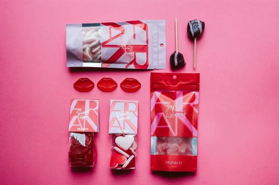 Marmeladisydämet I pehmeitä vadelmanmakuisia karkkeja 200g - Lempi Lifestyle