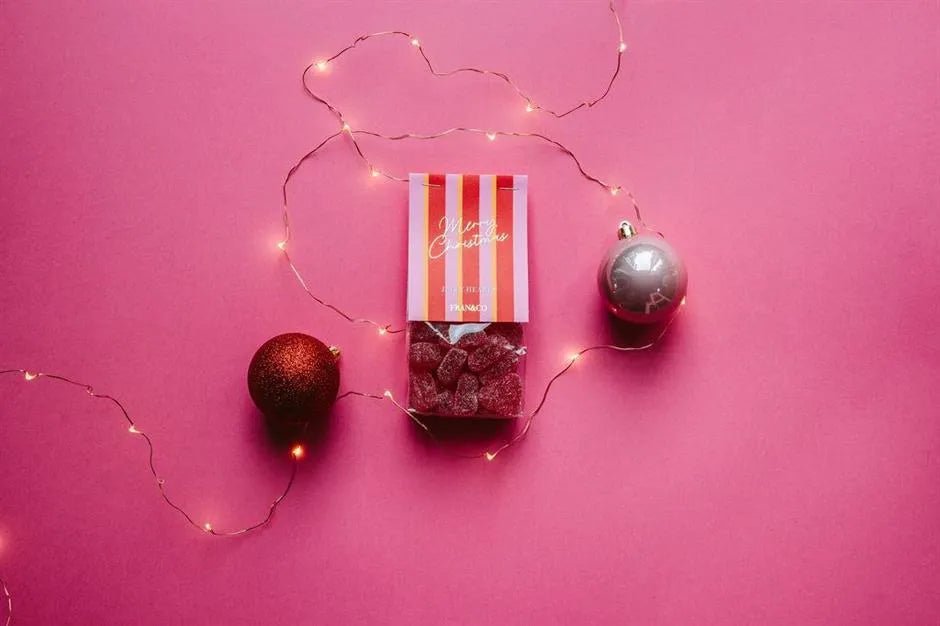 Marmeladisydämet I pehmeitä vadelmanmakuisia karkkeja 200g - Lempi Lifestyle