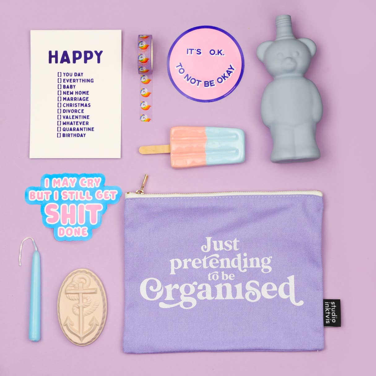 Meikkipussi - JUST PRETENDING TO BE ORGANIZED - Lempi Lifestyle