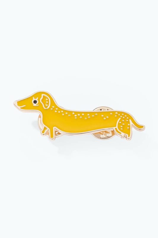 Metallipinssi - mäyräkoira 4,5 cm - Lempi Lifestyle