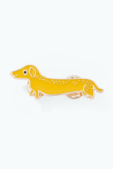 Metallipinssi - mäyräkoira 4,5 cm - Lempi Lifestyle