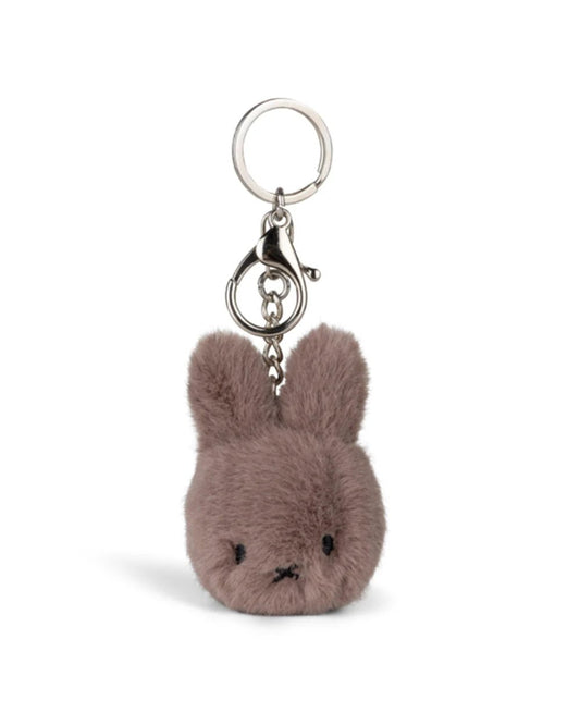 Miffy pörröinen avaimenperä I taupe 8 cm - Lempi Lifestyle