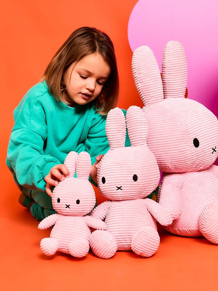 Miffy - pupu ECO sametti I vaaleanpunainen - Lempi Lifestyle