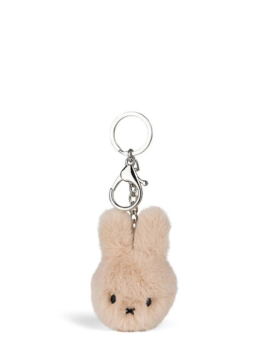 Miffy - pupu pörröinen avaimenperä I beige 8 cm - Lempi Lifestyle
