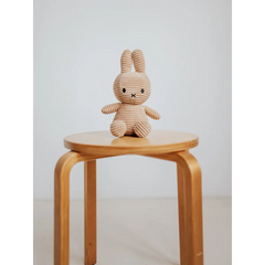 Miffy Pupu Vakosamettia Beige - LEMPILAPSI, lempilapsilelu,