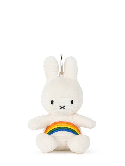 Miffy sateenkaari avaimenperä I 10 cm valkoinen - Lempi Lifestyle