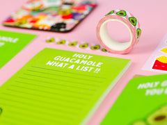Muistilehtiö Avocado Holy Guacamole what a list! - Lempi Lifestyle