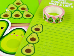 Muistilehtiö Avocado Holy Guacamole what a list! - Lempi Lifestyle