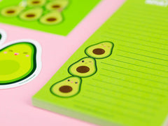Muistilehtiö Avocado Holy Guacamole what a list! - Lempi Lifestyle
