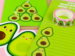 Muistilehtiö Avocado Holy Guacamole what a list! - Lempi Lifestyle